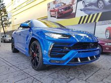 2019 Lamborghini Urus 4.0 SUV Panoramic Roof B&O Sound Surround Cam Carbon Ceramic Brake HUD Push Start Keyless-Go Xenon LED Running Light Power Boot