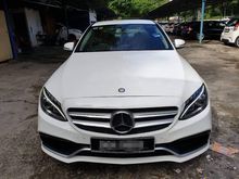 2016 Mercedes Benz C200 AVANTGARDE (CKD) 2.0 (A)- convert C63 bodykit, under WARRANTY!!