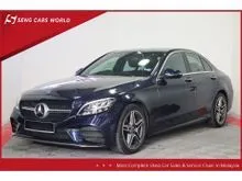 2020 Mercedes-Benz C200 2.0 AMG Sedan LCOAL FACELIFT F/SERVICE RECORD UNDER WARRANTY 12K-MILE ONLY
