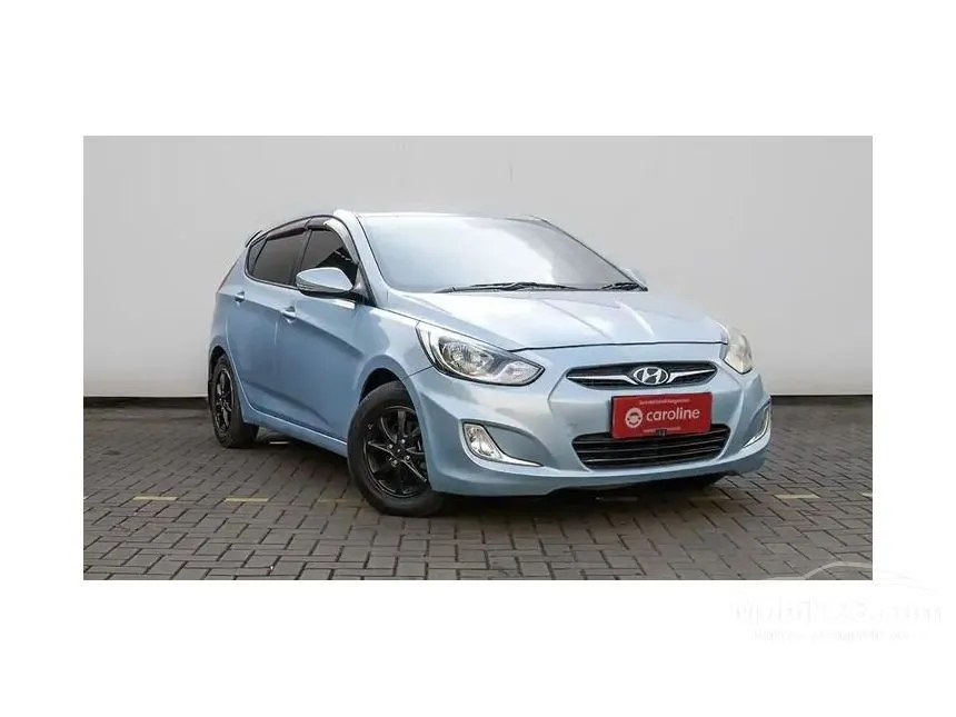 Jual Mobil Hyundai Grand Avega 2012 GL 1.4 di DKI Jakarta Automatic Hatchback Biru Rp 106.000.000
