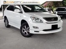 2006 Toyota Harrier 2.4 240G Premium L SUV ELECDTRIC SEAT ELECTRIC SIDE MIRROR FOG LAMPS DUAL ZONE CLIMATE CONTROL REAR AIRCOND VENT REVERSE SENSORS