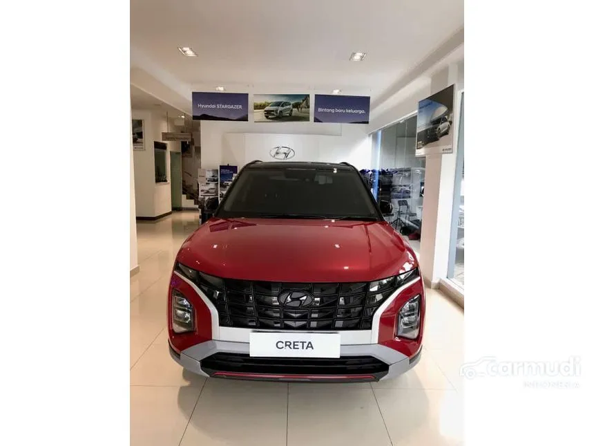Jual Mobil Hyundai Creta 2024 Prime 1.5 di Banten Automatic Wagon Merah Rp 362.000.000