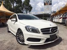 2013 Mercedes-Benz A180 1.6(A)***NO GST***AMG SPORT TURBO JAPAN SPEC**HIGH TRADE IN VALUE**FULL LOAN AVAILABLE**POWER SEATS**MEMORY SEATS**