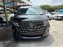 2025 Toyota Alphard 2.5 Z 7-Seater Sun Roof Side Step 360View HUD Up Display BSM New Car 6A Good Condition