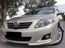 2010 Toyota Corolla Altis 1.8 VVT-I (A) FULL LOAN FULSPEC MODEL TRD BODYKIT 1 LADY OWNER TITPOP