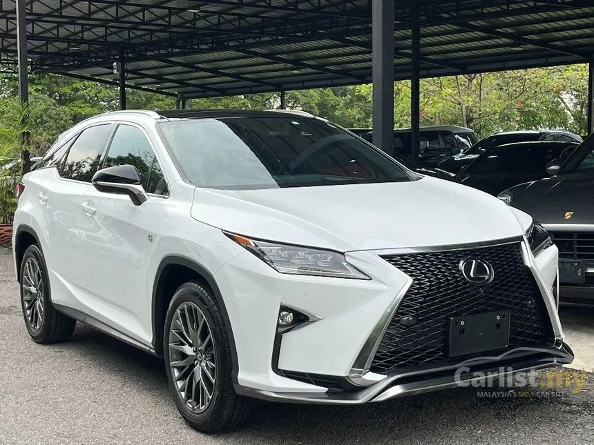 Recon BLACK LEATHER 2017 Lexus RX200t 2.0 F Sport PANROOF - Carlist.my