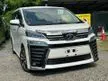 Recon 2019 Toyota Vellfire 2.5 Z G Edition MPV DIM BSM 3 LED Grade 4.5A