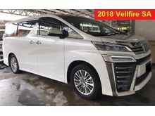 2018 Toyota Vellfire 2.5 Z A Edition MPV