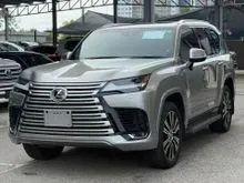 2024 Lexus LX 600 3.4 Ready Stock Japan Spec Unregistered Low Mileage Mark Levinson Sound System Cold Box Seat Ventilation DIM HUD New Car Condition