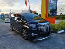 2016 Toyota Alphard 2.5 SC FULL WITH ORIGINAL MODELLISTA BODYKITS & JBL & PRE-CRASH* GENUINE MILEAGE* HIGHEST GRADE CAR* 3-YEARS WARRANTY* VELLFIRE
