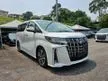Recon 2018 Toyota Alphard 2.5 SC Package MPV / JBL Fully Loaded / Ready Stock / Best Offer - Cars for sale