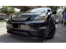 Toyota Harrier 2.4 PANAROMIC ROOF,INCLUSIVE GST 2008,FULL LEATHER SEATS,2.4CC HOT SALE MODEL,ORIGINAL JAPAN LEXUS SPEC WITH BODY KIT,NO GST CHARGES