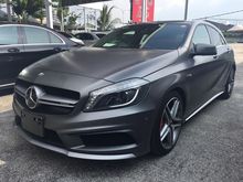2015 Mercedes-Benz A45 AMG 2.0 4MATIC MATT GREY COLOR FULL SPEC