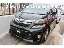 2014 Toyota Vellfire 2.4 Z Golden Eyes 2 (A) UNREG