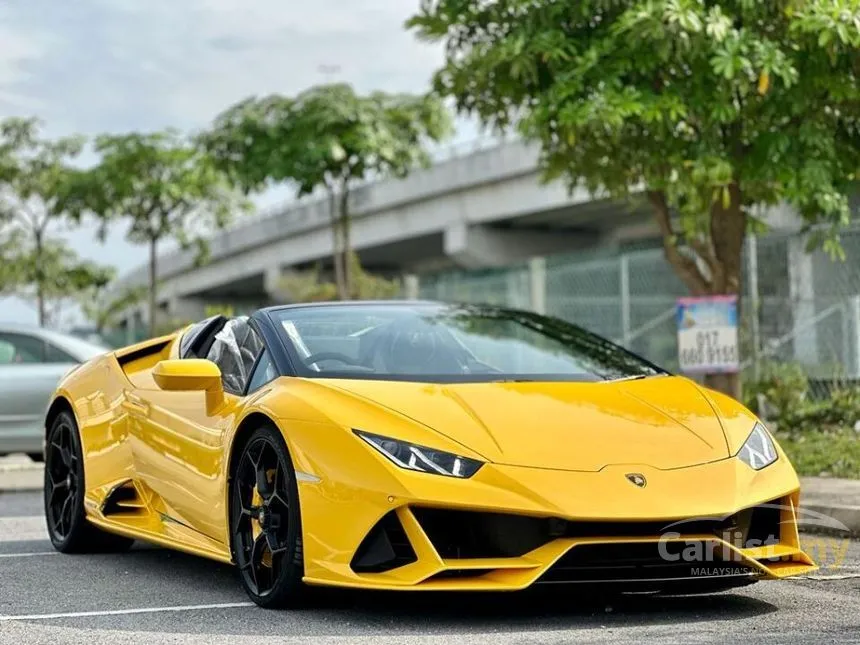 Recon 2020 Lamborghini Huracan  V10 LP640-4 EVO Spyder Convertible LDF  4WD Unregistered 640 Hp 0-100 Km/h  Sec Top Speed 325 Km/h 