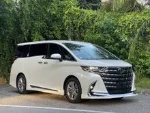 JBL SIDESTEP 2025 Toyota Alphard 2.5 Z [6K KM] LOW MILEAGE [5A] FULL SPEC