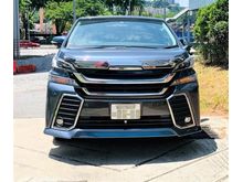 2.5 ZG PILOT SEAT , 4 VIEW CAMERA , MODELLISTA FRONT GRILL COVER , ROOF MONITOR , UNREGISTER Toyota Vellfire 2.5 Z G Edition , NEW STOCK.