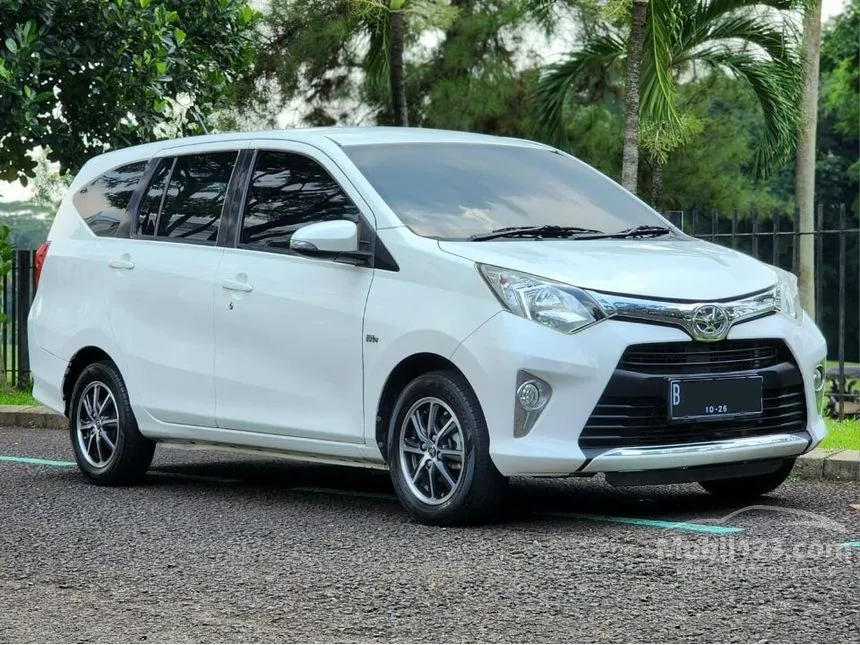 Jual Mobil Toyota Calya 2016 G 1.2 di Banten Automatic MPV Putih Rp 98.000.000