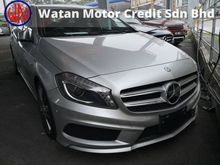 Mercedes-Benz A180 AMG 0% SST,TRUE YEAR CAN PROVE 14-UNREG,JPN,AMG BODYKIT N RIM,PADDLE SHIFT,LED LIGHT,REVERSE CAM,PRE-CRASH SYSTEM,FREE GIFTS