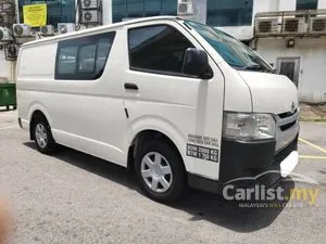 2018 Toyota Hiace 2.5 Panel Van Van