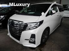 2015 Toyota Alphard 2.5 G S C Package MPV -- UNREG --