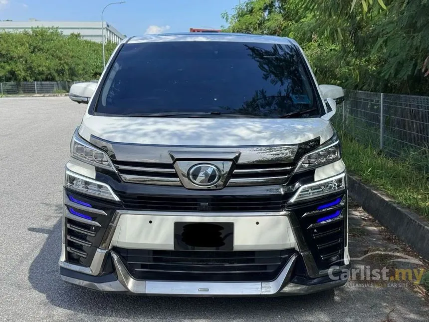 2015 Toyota Vellfire ZG MPV