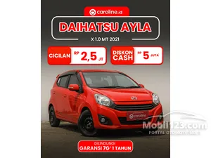 2021 Daihatsu Ayla 1.0 X Hatchback