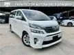 Used 2014 Toyota Vellfire 2.4 Z G Edition ZG FULL SPEC, PILOT SEAT, SUNROOF, POWER BOOT, 4 CAMERA, HOME THEATER, WARRANTY, MUST VIEW, OFFER RAYA