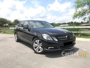 2010 Mercedes-Benz E200 CGI 1.8 AT FREE ACCIDENT REAL 2010 1 OWNER