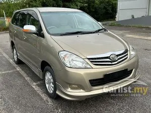 2010 Toyota Innova 2.0 G (Metallic) MPV