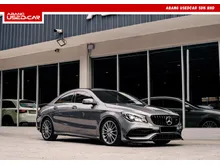 Mercedes-Benz CLA200 1.6 AMG Line SEDAN FACELIFT FULL CONVERT CLA45 AMG FLAT BOTTOM STEERING PADDLE SHIFTER CRUISE CONTROL ALCANTARA LEATHER SEATS