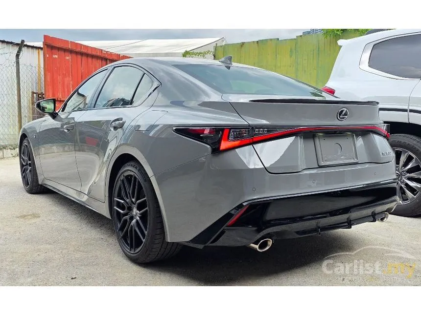 2023 Lexus IS 300 F Sport Mode Black 3 Sedan