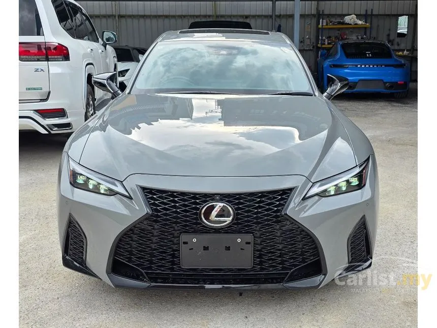 2023 Lexus IS 300 F Sport Mode Black 3 Sedan