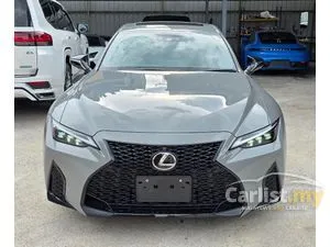 2023 Lexus IS 300 2.0 F Sport Mode Black 3 Sedan