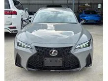 2023 Lexus IS 300 2.0 F Sport Mode Black 3 Sedan Unregistered 5A