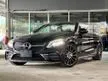 Recon [CABRIOLET, RARE UNIT IN MARKET]2019 Mercedes Benz C180 1.6 CABRIOLET SPORTS