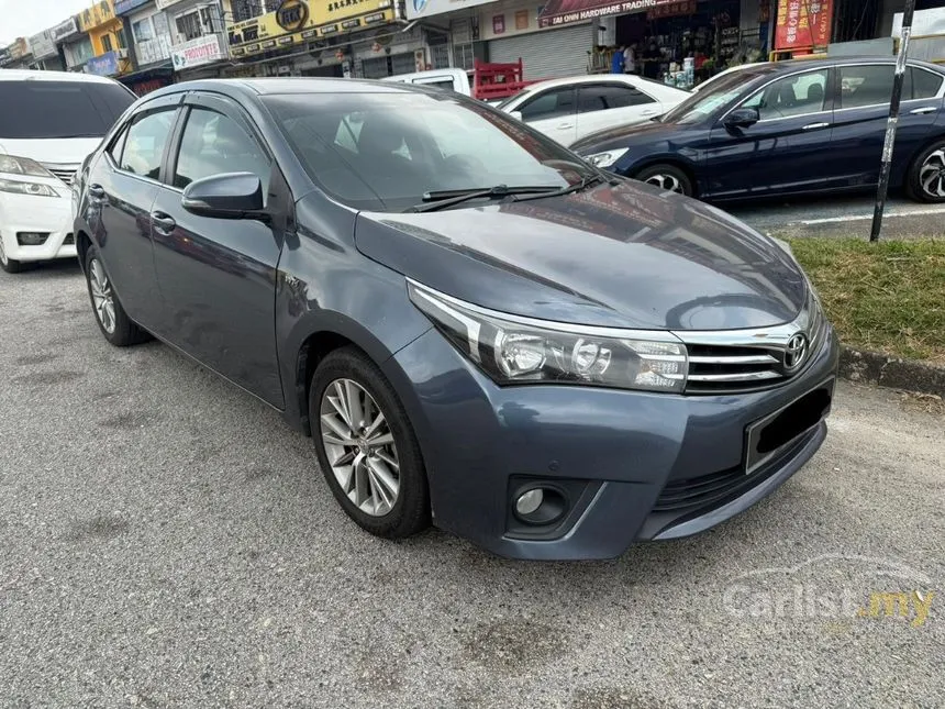 2014 Toyota Corolla Altis E Sedan