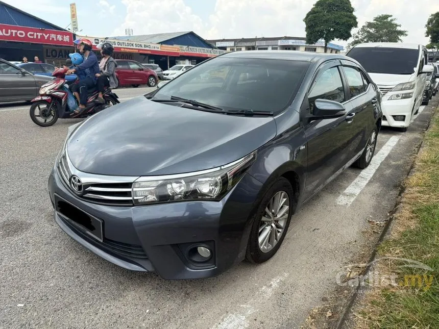 2014 Toyota Corolla Altis E Sedan