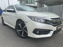 ( ITS FULL SPEC ) ( GENUINE YEAR MAKE ) ( GUARANTEE LOWEST PRICE ) ( I2017 HONDA CIVIC 1.5 TC VTEC PREMIUM SEDAN