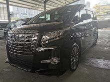2016 Toyota Alphard 2.5 G S C Package MPV MERDEKA OFFER, JBL Premium Sound Systems, 3 Years Warranty, Unreg