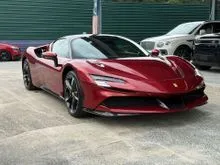 2021 Ferrari SF90 4.0 Stradale Coupe UK SPEC * JBL SOUND SYSTEM * FULL CARBON FIBER * 2 TONE COLOR * BLACK ROOF * CARBON STEERING * CARBON SEATS *