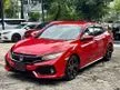 Recon 2019 Honda Civic 1.5 Hatchback // LIMITED RED COLOR // PROMOTION FREE WARRANTY 6 YEARS