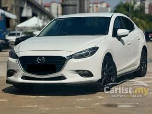 2018 Mazda 3 2.0 SKYACTIV-G High Sedan 1 OWNER / HIGH SPEC / FULL LEATHER / BOLEH MAX LOAN / TIPTOP ORIGINAL CONDITION