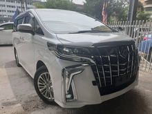 2018 Toyota Alphard 2.5 S MPV UNREG