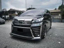 2019 Toyota Vellfire 2.5 ZG MPV CAR KING