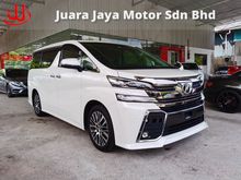 2017 Toyota Vellfire 2.5 ZG