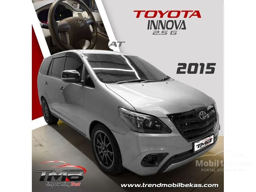 2015 Toyota Kijang Innova G MPV