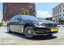 2016 BMW 730Li 2.0 Full Service Record Under Warranty