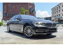 2016 BMW 730Li 2.0 Full Service Record Under Warranty