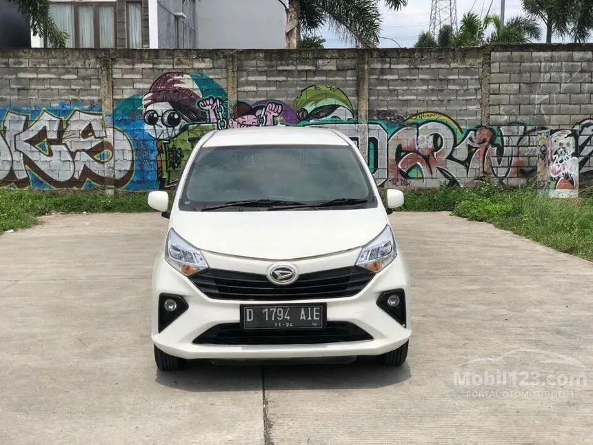 Jual Mobil Daihatsu Sigra 2019 X 1.2 di Jawa Barat Automatic MPV Putih Rp 110.000.000